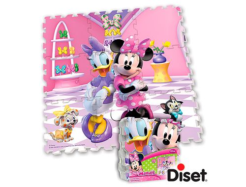 Puzzle tapete diset foam minnie 90,5x90,5 cm , Goula , 75459 , 8410446468371